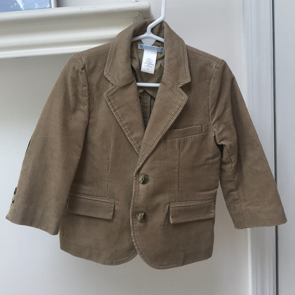 Janie and Jack boys corduroy blazer jacket.